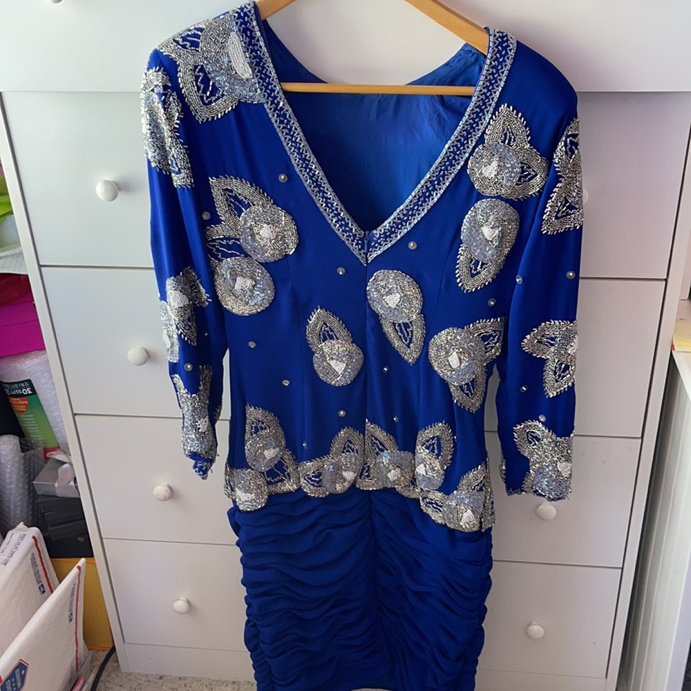 LILLIE RUBIN VINTAGE DRESS - Picture 3 of 5